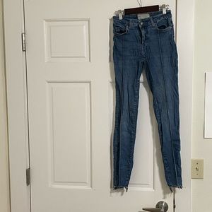 Free People skinny jeans